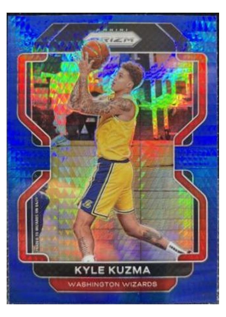 2021-22 Panini Prizm Base Set Kyle Kuzma #156 card