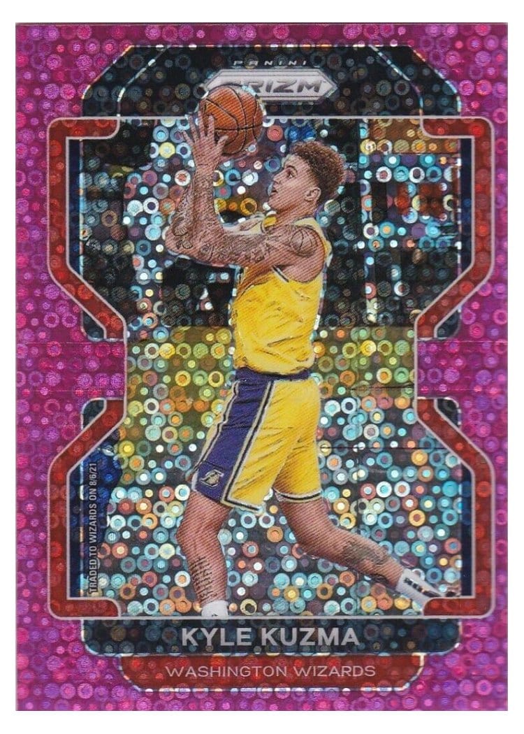2021-22 Panini Prizm Base Set Kyle Kuzma #156 card