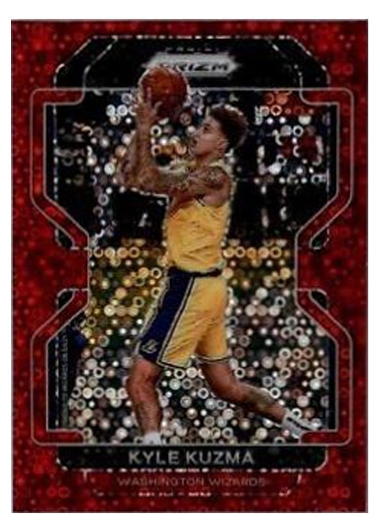 2021-22 Panini Prizm Base Set Kyle Kuzma #156 card