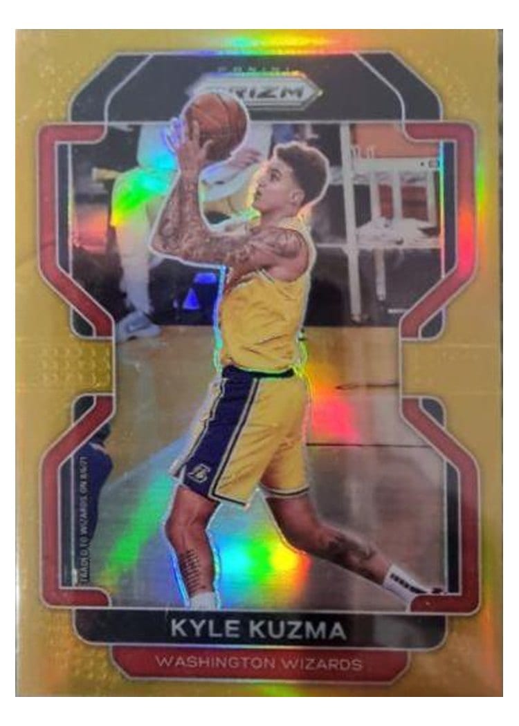 2021-22 Panini Prizm Base Set Kyle Kuzma #156 card