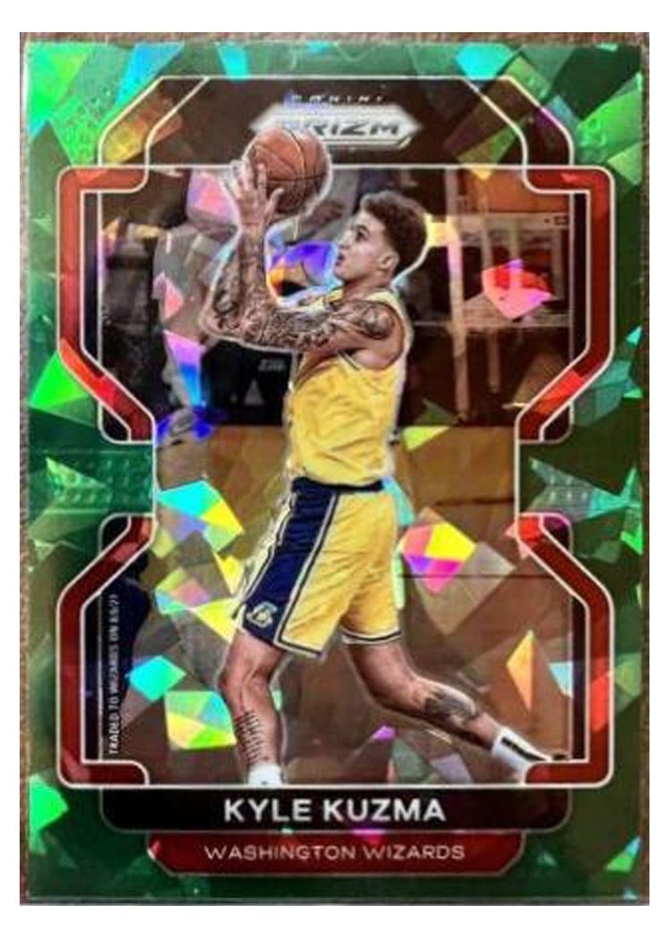 2021-22 Panini Prizm Base Set Kyle Kuzma #156 card