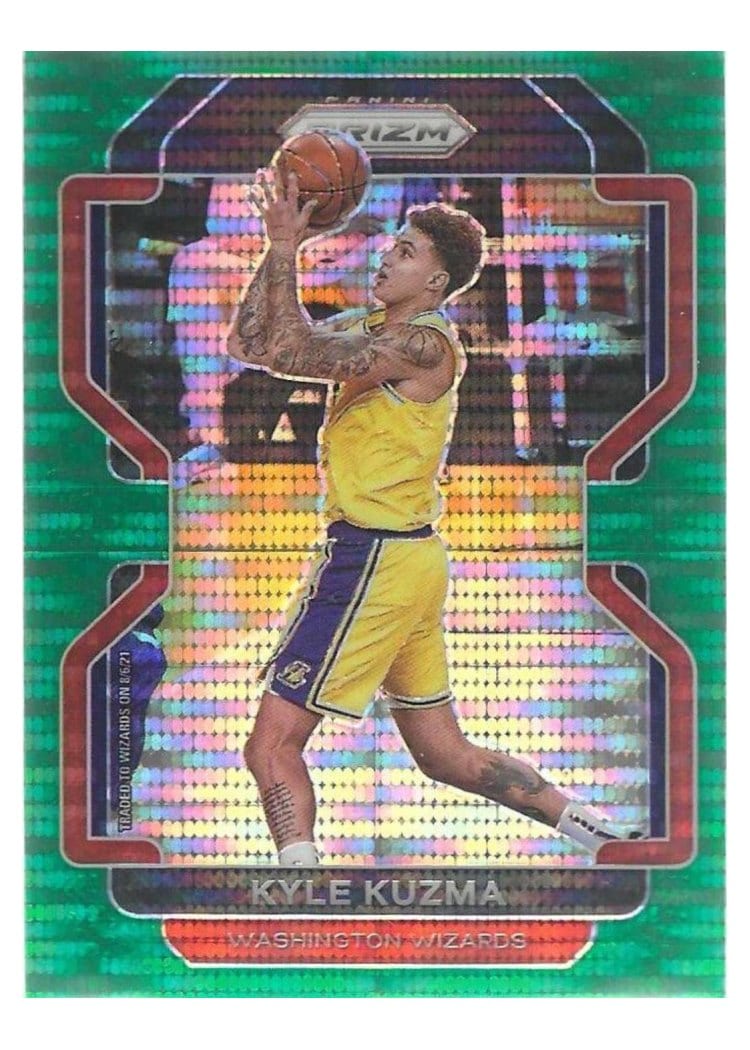 2021-22 Panini Prizm Base Set Kyle Kuzma #156 card