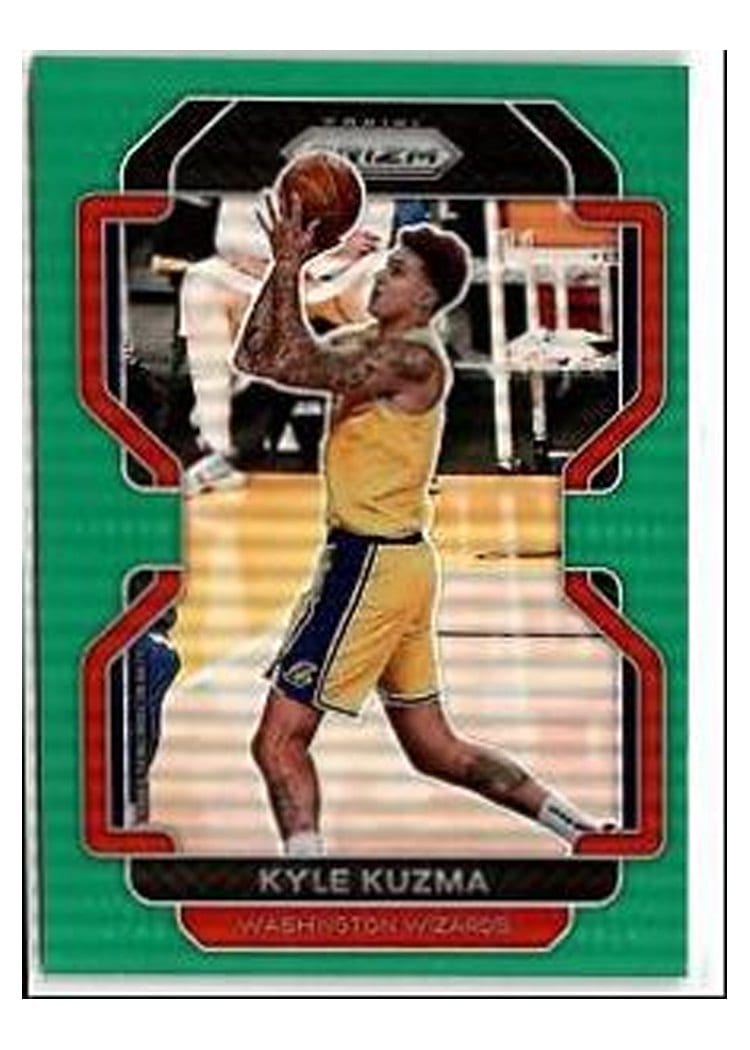 2021-22 Panini Prizm Base Set Kyle Kuzma #156 card