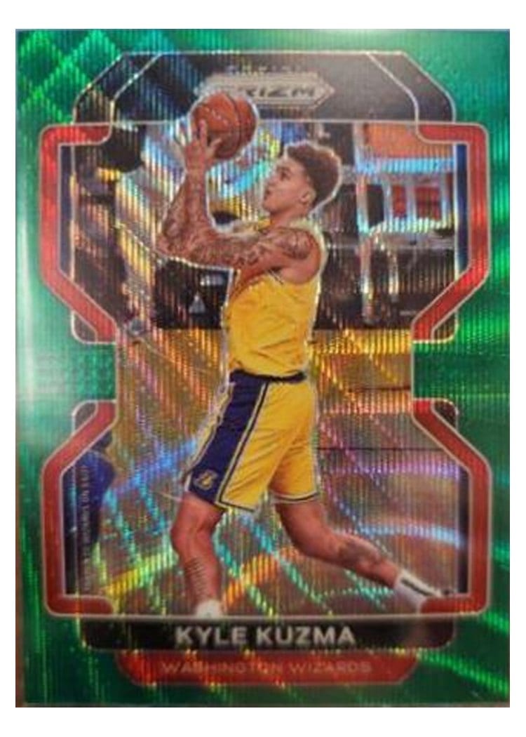 2021-22 Panini Prizm Base Set Kyle Kuzma #156 card