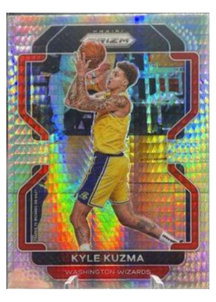 2021-22 Panini Prizm Base Set Kyle Kuzma #156 card