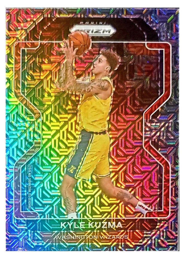 2021-22 Panini Prizm Base Set Kyle Kuzma #156 card