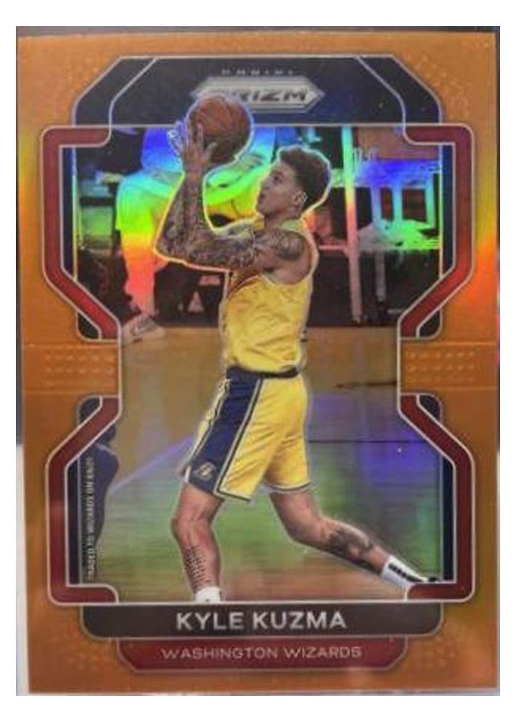 2021-22 Panini Prizm Base Set Kyle Kuzma #156 card