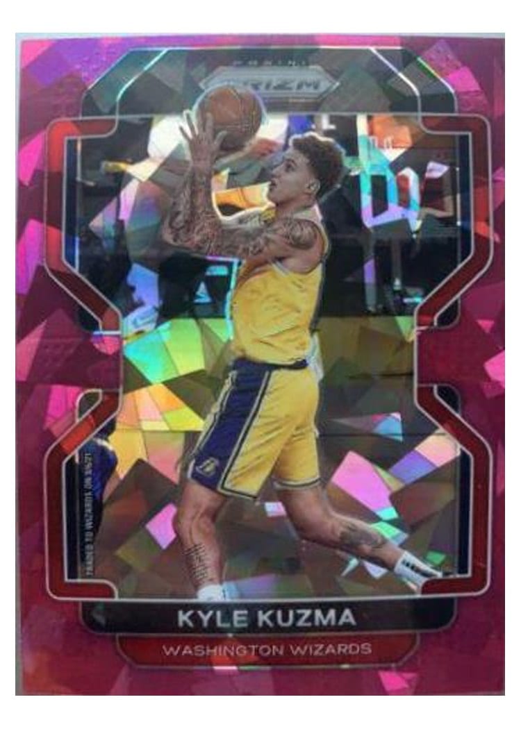 2021-22 Panini Prizm Base Set Kyle Kuzma #156 card