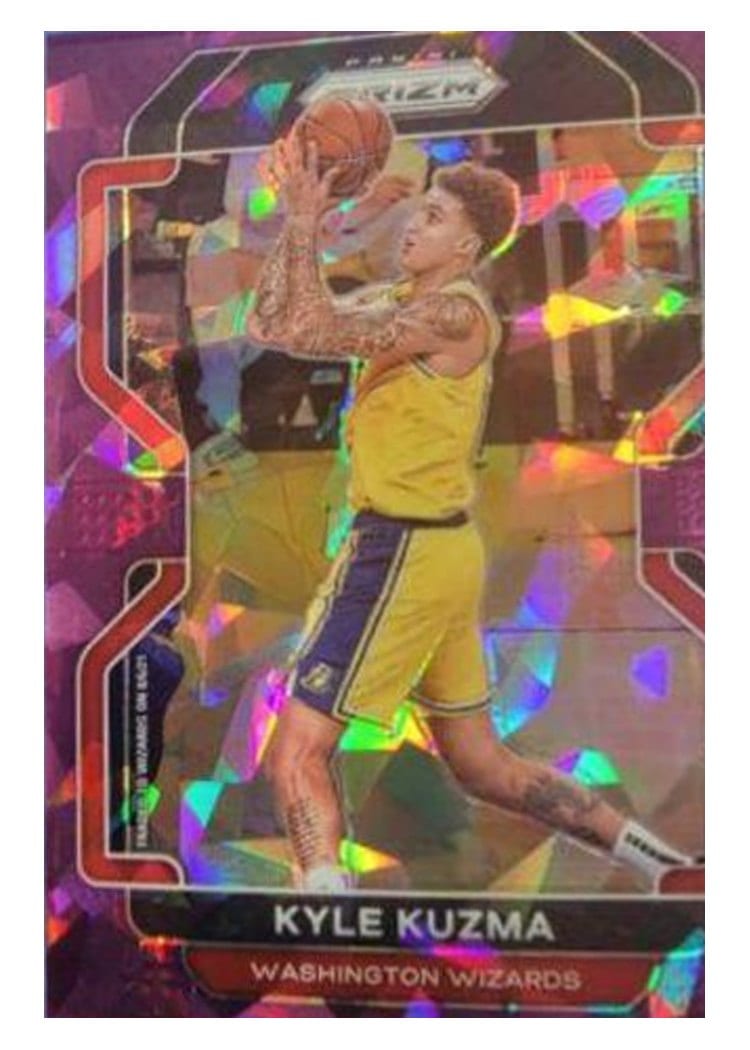2021-22 Panini Prizm Base Set Kyle Kuzma #156 card
