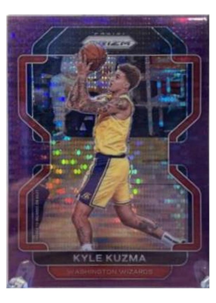 2021-22 Panini Prizm Base Set Kyle Kuzma #156 card