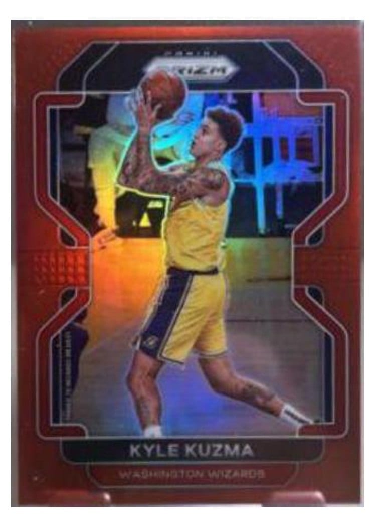 2021-22 Panini Prizm Base Set Kyle Kuzma #156 card
