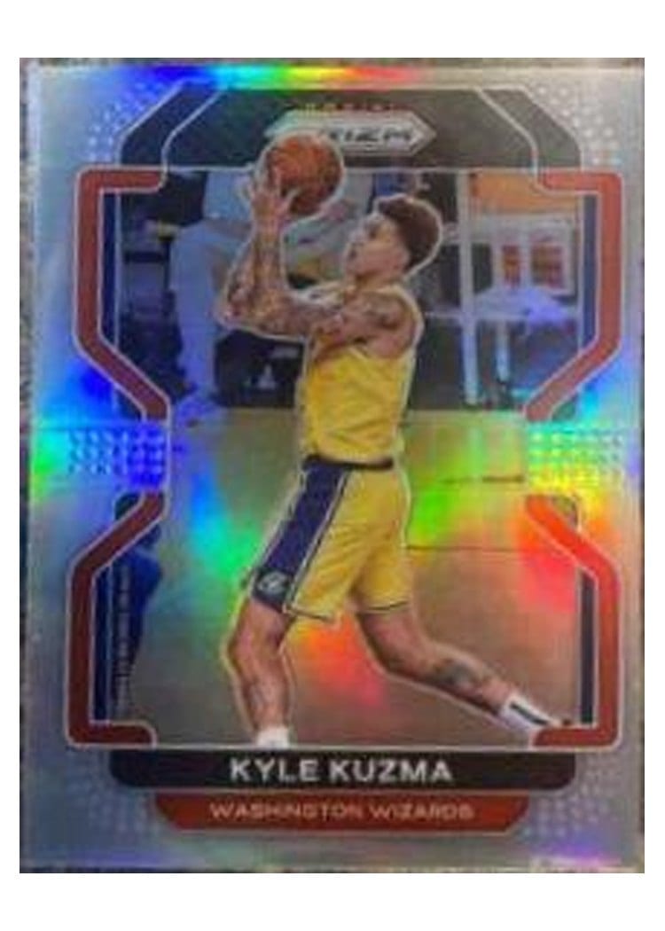 2021-22 Panini Prizm Base Set Kyle Kuzma #156 card