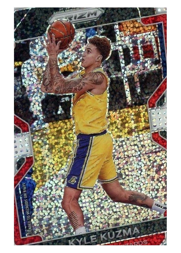 2021-22 Panini Prizm Base Set Kyle Kuzma #156 card