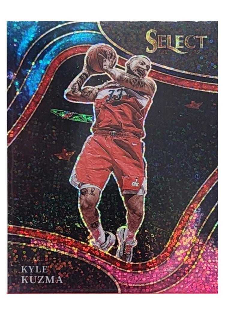 2021-22 Panini Select Base Set Kyle Kuzma #287 card
