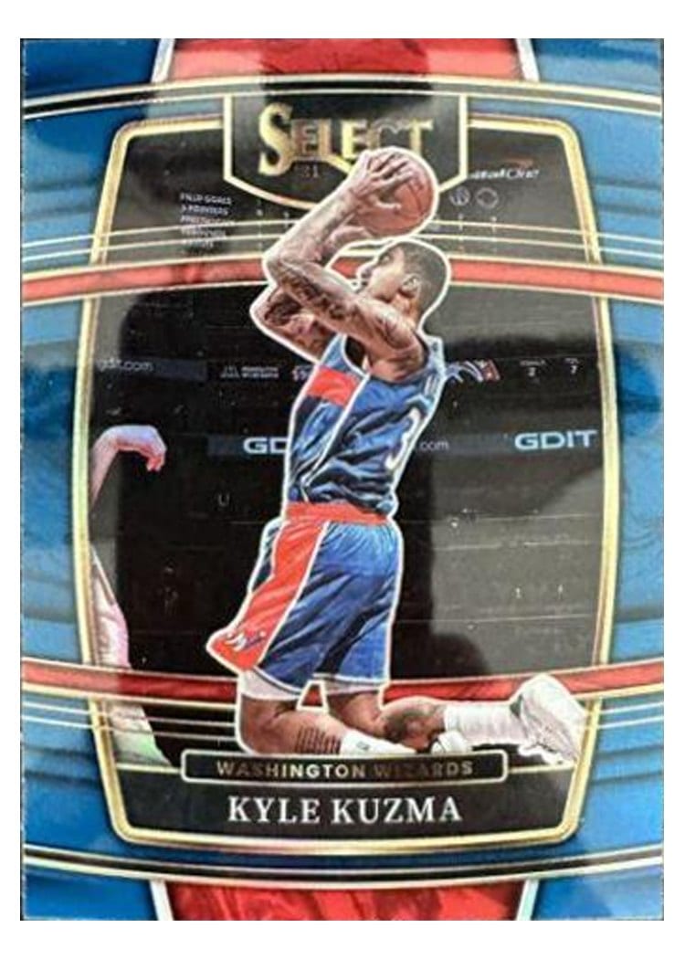 2021-22 Panini Select Base Set Kyle Kuzma #70 card