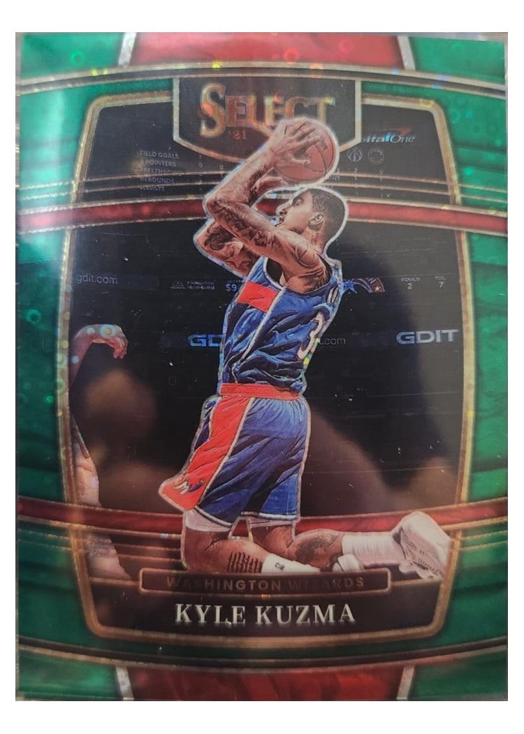 2021-22 Panini Select Base Set Kyle Kuzma #70 card