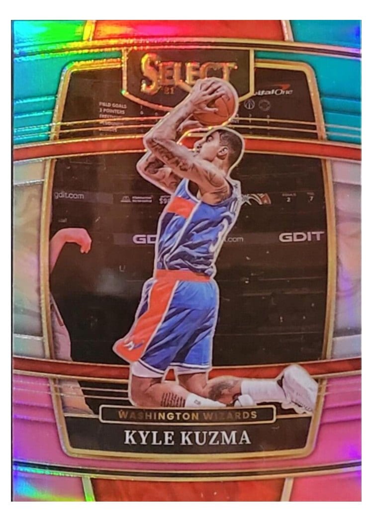 2021-22 Panini Select Base Set Kyle Kuzma #70 card