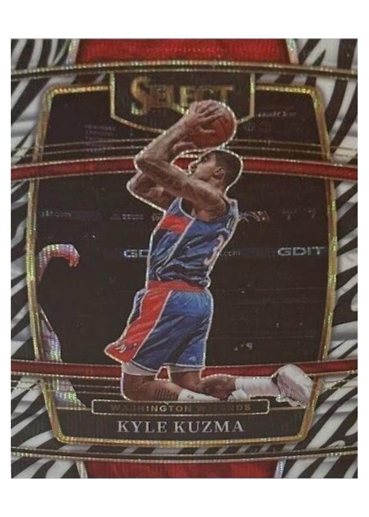2021-22 Panini Select Base Set Kyle Kuzma #70 card