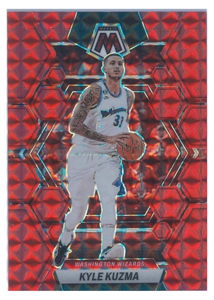 2022-23 Panini Mosaic Base Set Kyle Kuzma #91 card
