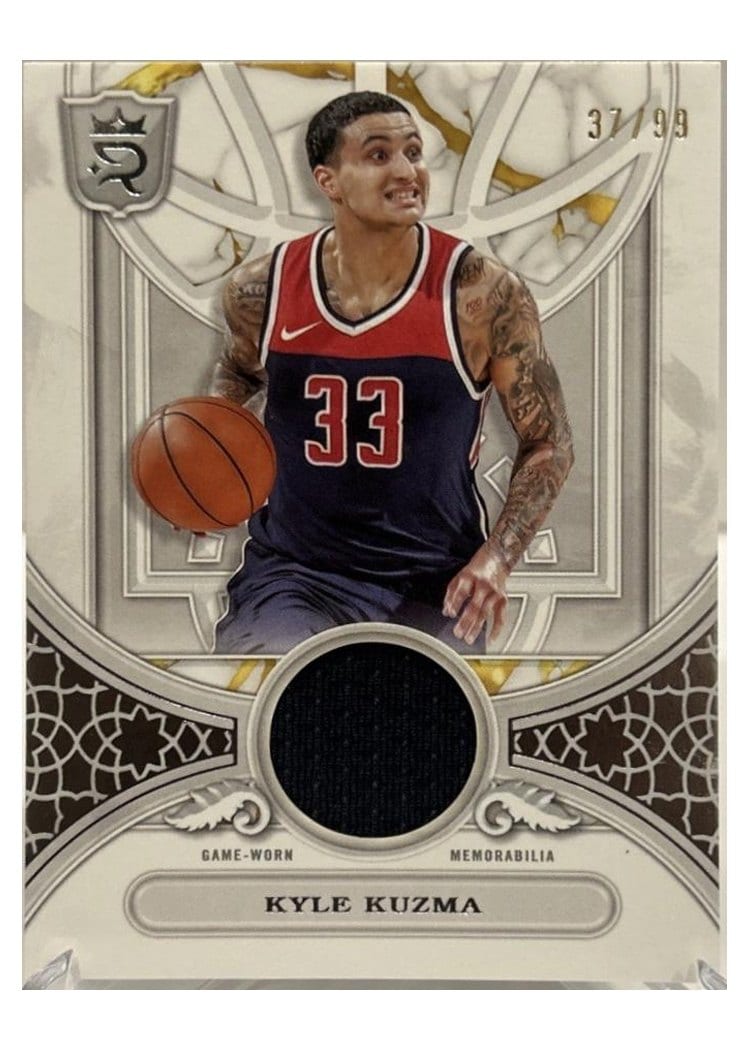 2023-24 Topps Royalty Round Ball Relics Kyle Kuzma #RBR-KK card