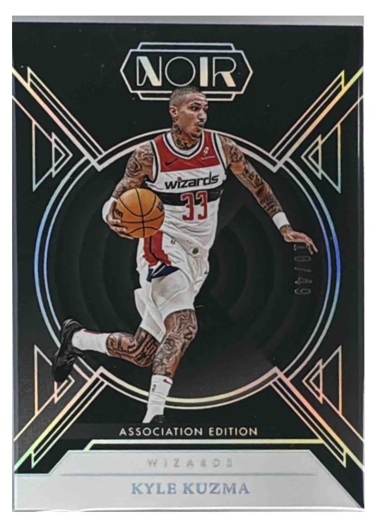 2024-25 Panini Noir Base Set Kyle Kuzma #42 card