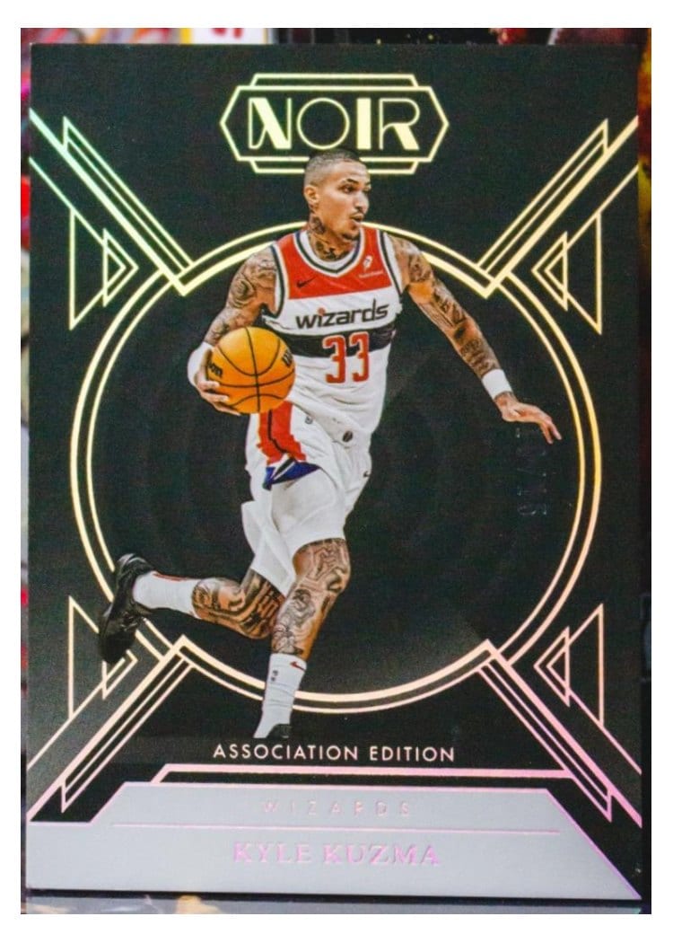 2024-25 Panini Noir Base Set Kyle Kuzma #42 card