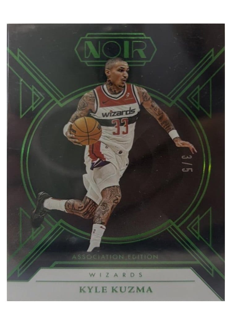 2024-25 Panini Noir Base Set Kyle Kuzma #42 card