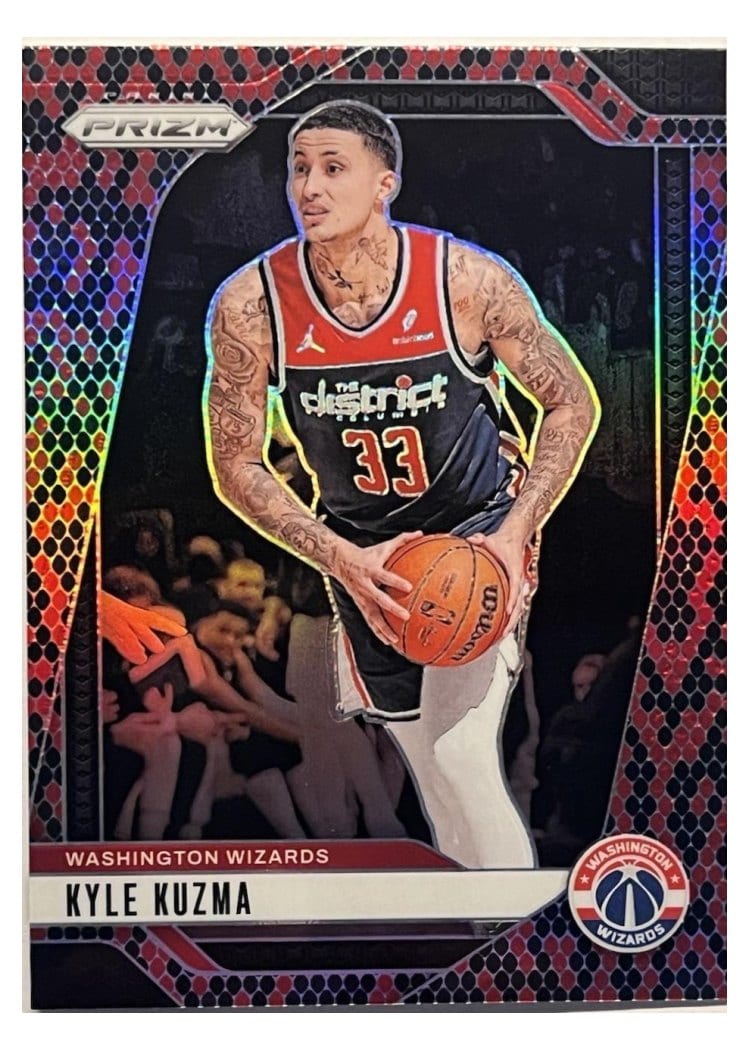2024-25 Panini Prizm Base Set Kyle Kuzma #150 card