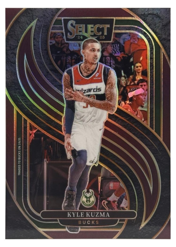 2024-25 Panini Select Base Set Kyle Kuzma #106 card