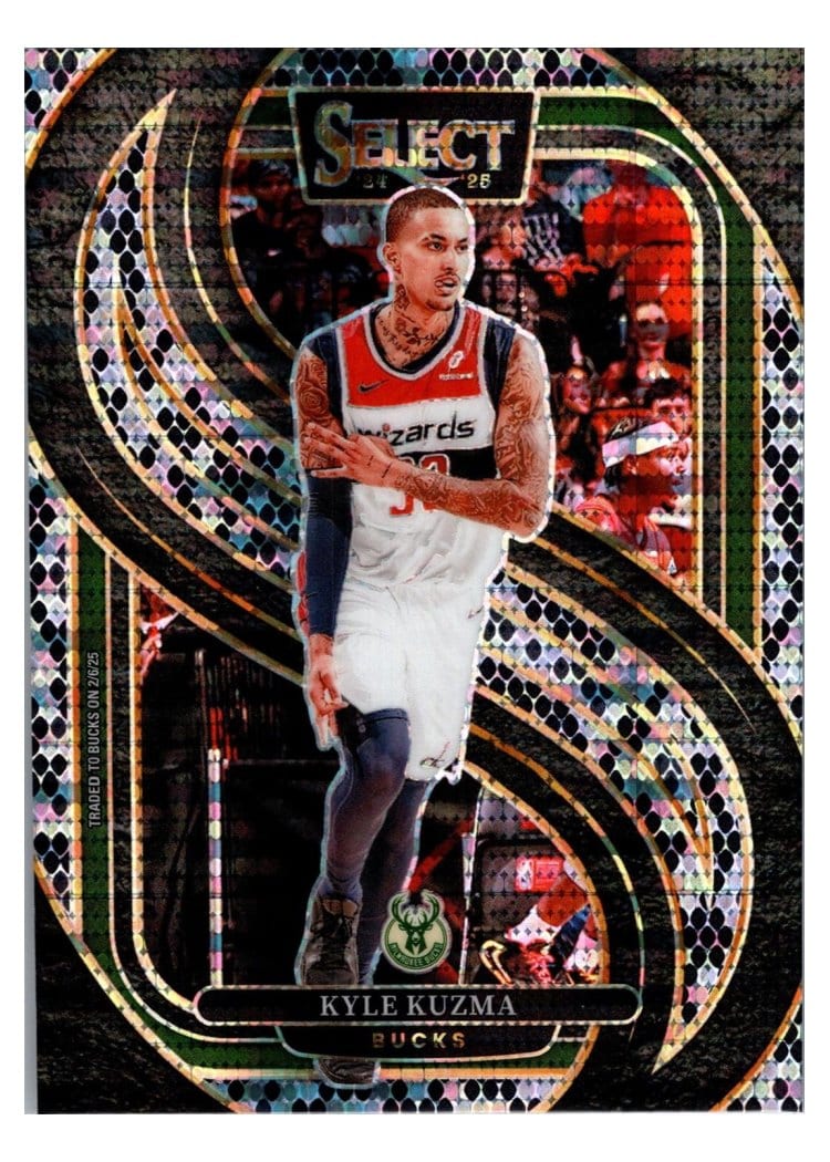 2024-25 Panini Select Base Set Kyle Kuzma #106 card