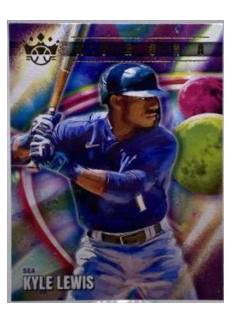 2022 Panini Diamond Kings Aurora Kyle Lewis #AU-8 card