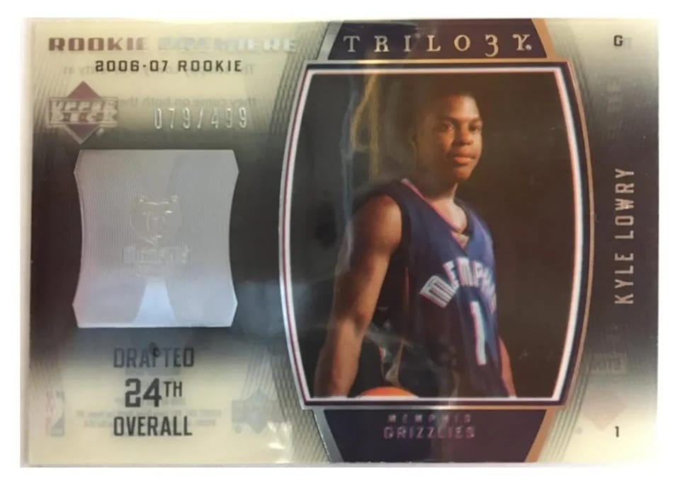 2006 Upper Deck Trilogy Kyle Lowry #110 card