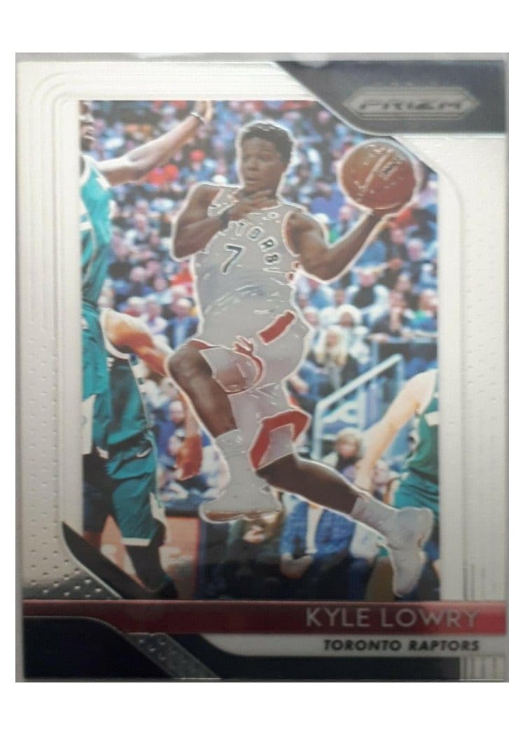 2018-19 Panini Prizm Base Set Kyle Lowry #33 card
