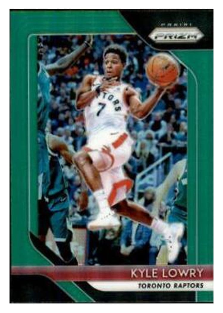 2018-19 Panini Prizm Base Set Kyle Lowry #33 card
