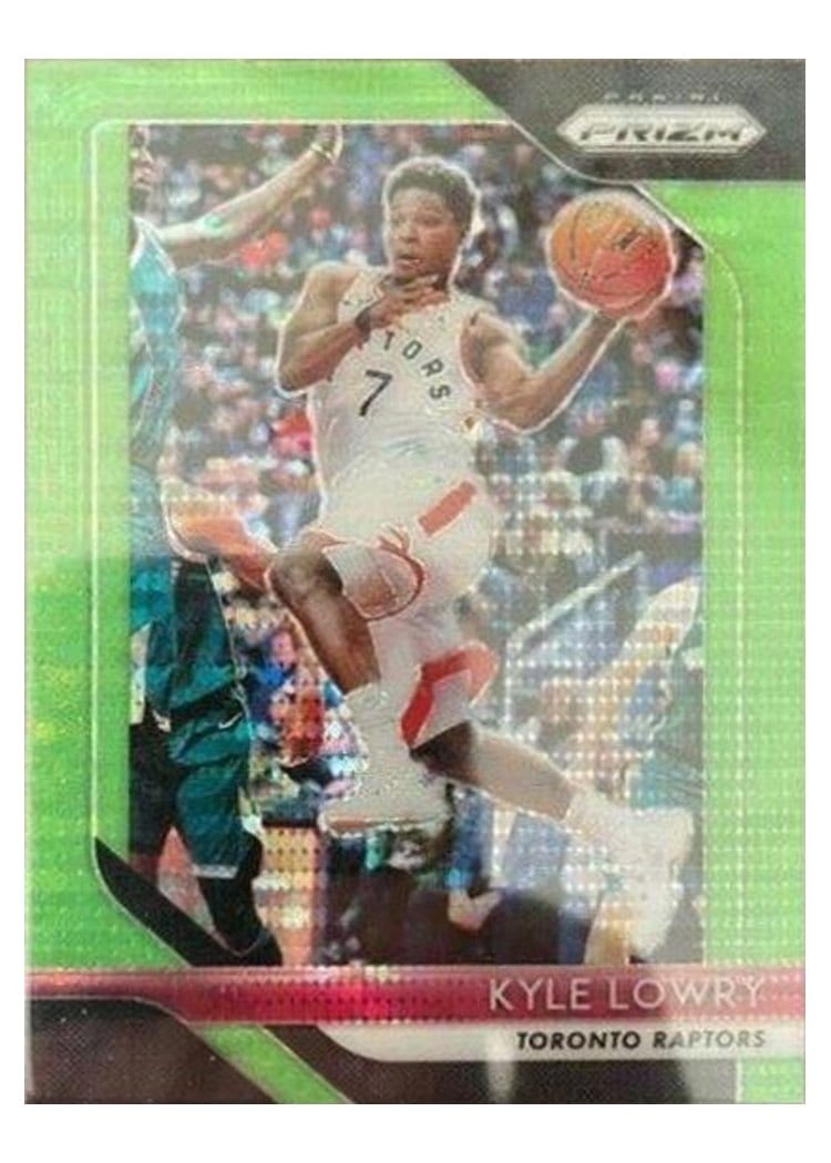 2018-19 Panini Prizm Base Set Kyle Lowry #33 card