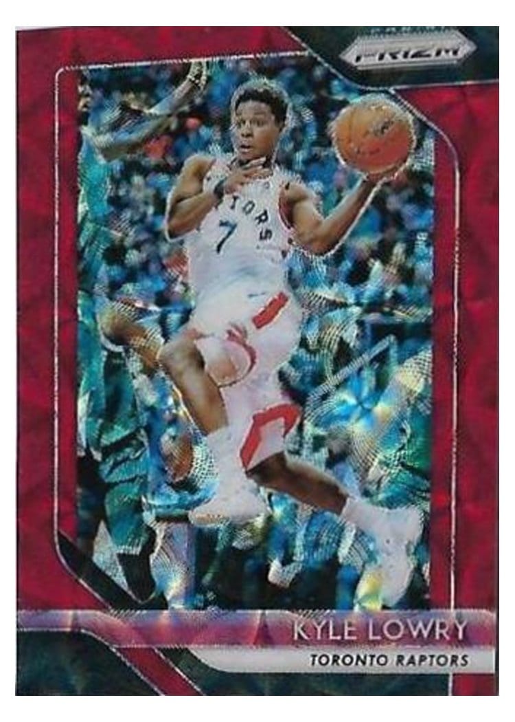 2018-19 Panini Prizm Base Set Kyle Lowry #33 card