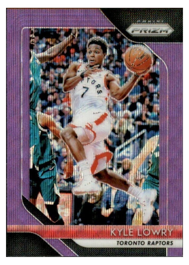 2018-19 Panini Prizm Base Set Kyle Lowry #33 card