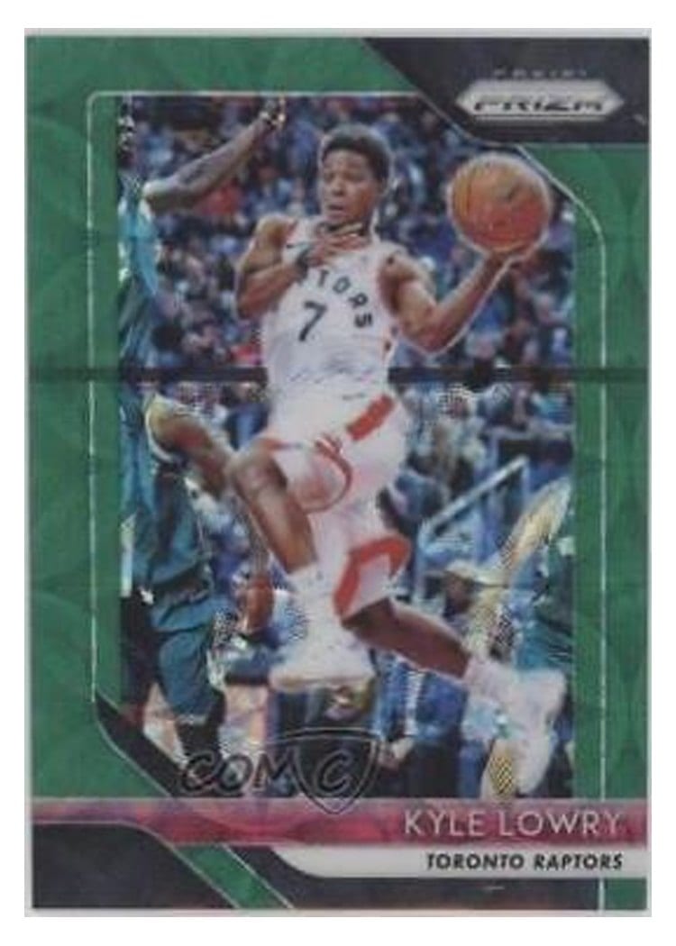 2018-19 Panini Prizm Base Set Kyle Lowry #33 card