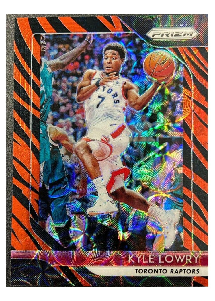 2018-19 Panini Prizm Base Set Kyle Lowry #33 card