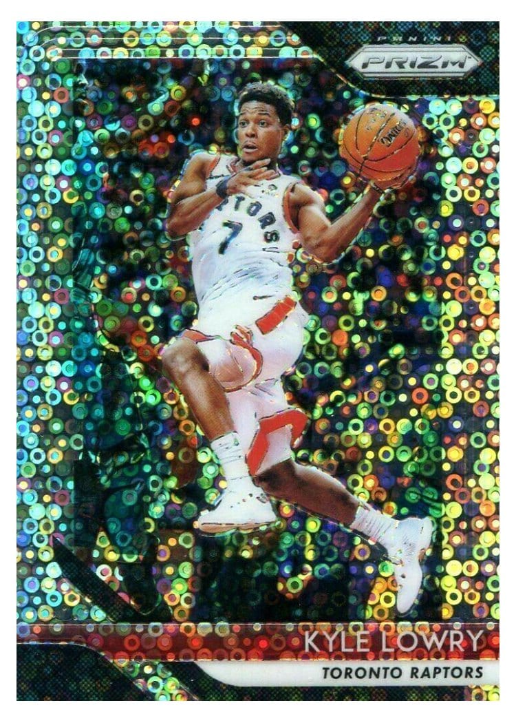 2018-19 Panini Prizm Base Set Kyle Lowry #33 card