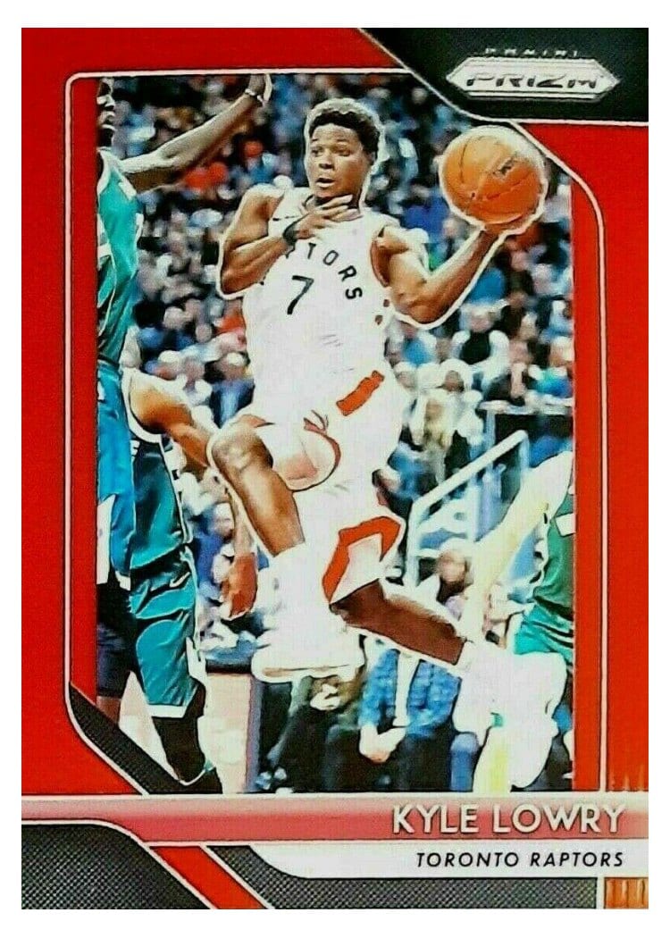 2018-19 Panini Prizm Base Set Kyle Lowry #33 card