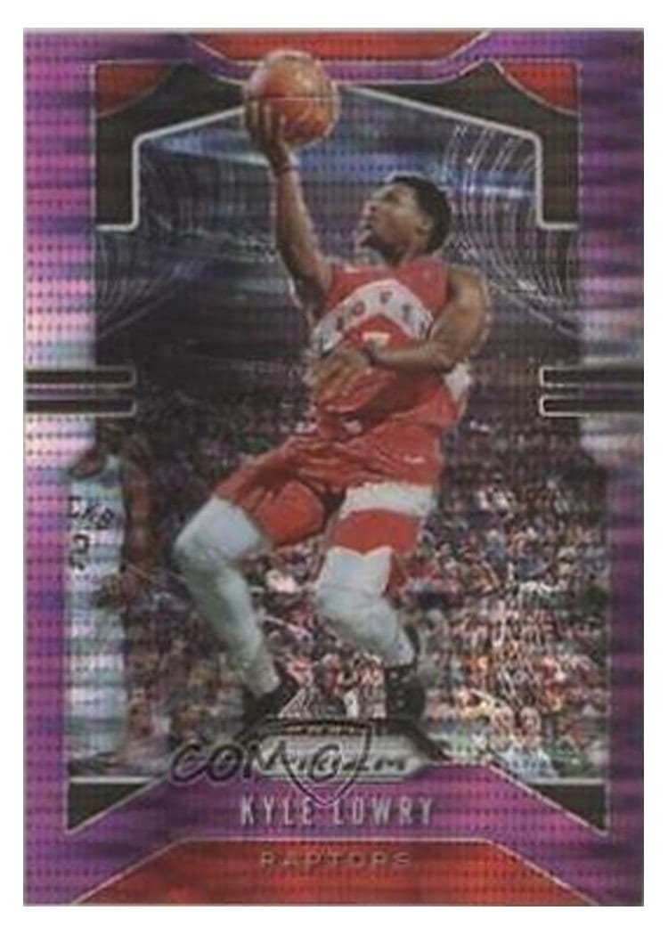 2019-20 Panini Prizm Base Set Kyle Lowry #155 card