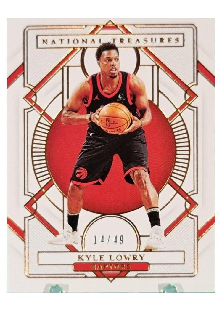 2020-21 Panini National Treasures Base Set Kyle Lowry #32 card
