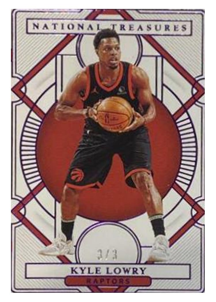 2020-21 Panini National Treasures Base Set Kyle Lowry #32 card