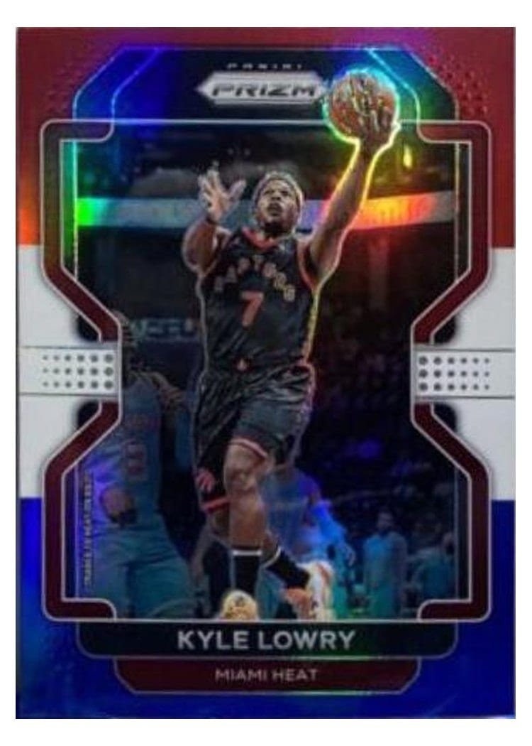 2021-22 Panini Prizm Base Set Kyle Lowry #31 card