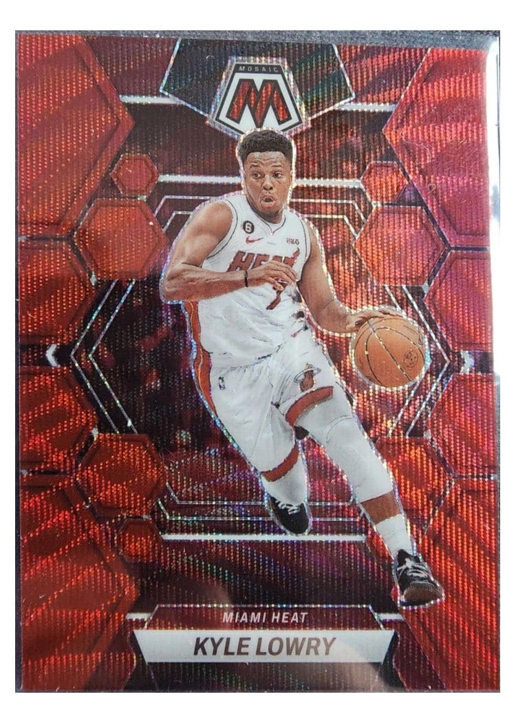2022-23 Panini Mosaic Base Set Kyle Lowry #166 card