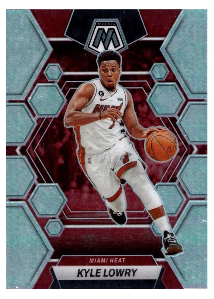 2022-23 Panini Mosaic Base Set Kyle Lowry #166 card