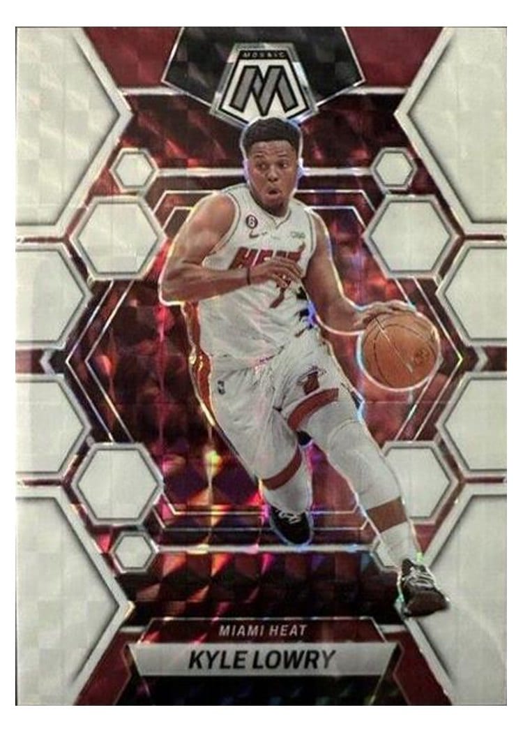 2022-23 Panini Mosaic Base Set Kyle Lowry #166 card