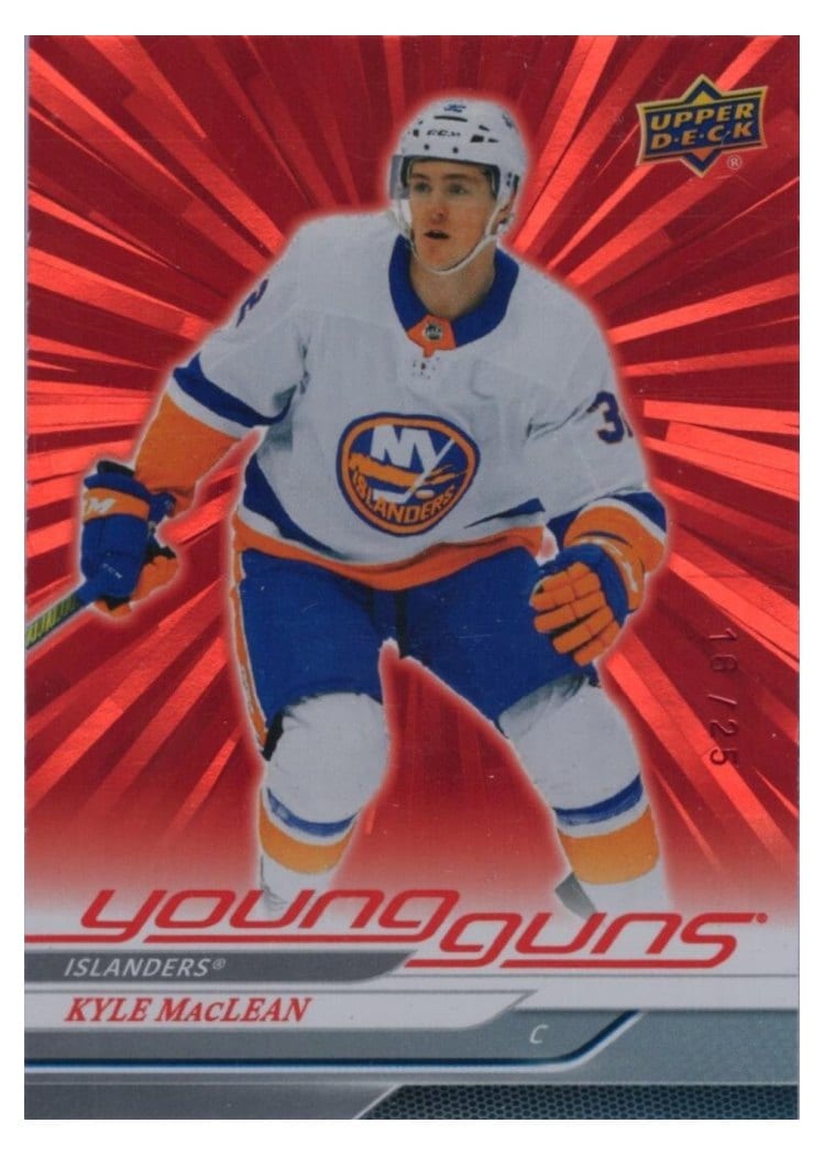 2024-25 Upper Deck Base Set Kyle MacLean #204 card