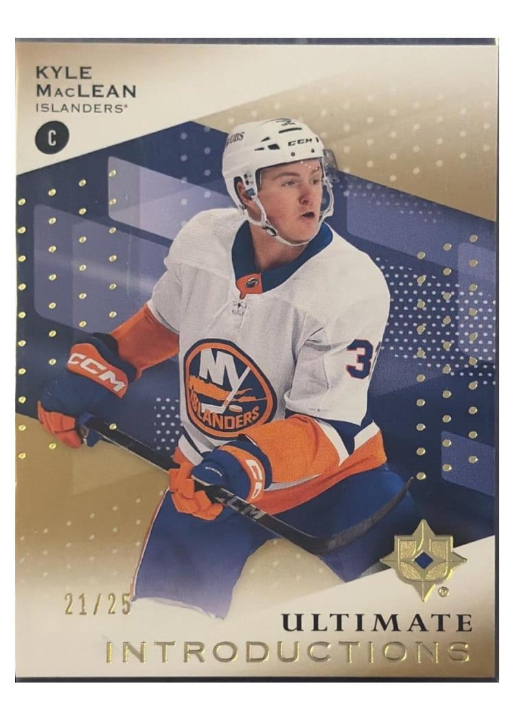 2024-25 Upper Deck Ultimate Collection Ultimate Introductions Kyle MacLean #UI-KM card